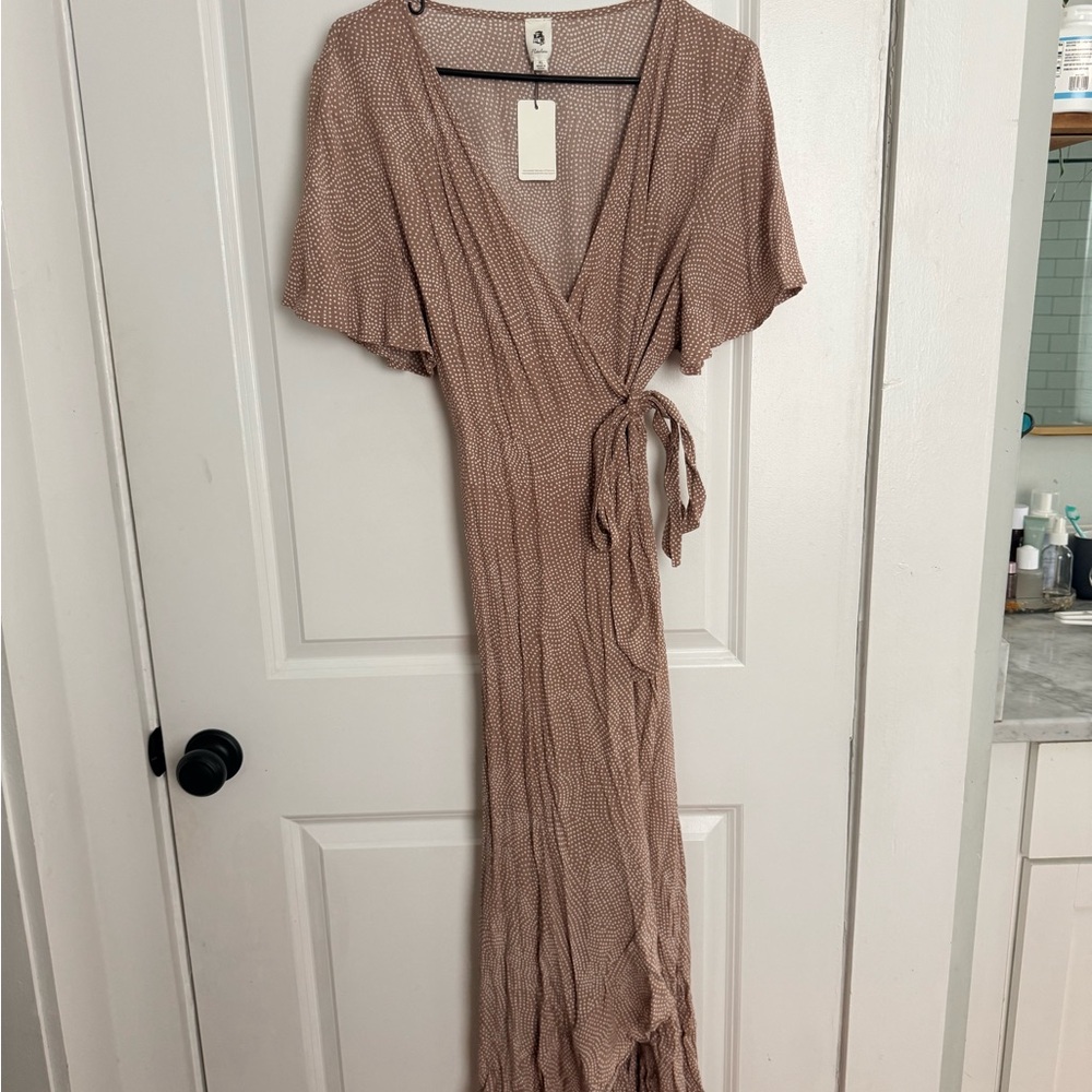 Women’s Wrap Maxi Dress